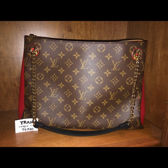 louis vuitton surene mm red